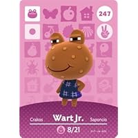 Wart Jr - Nintendo Animal Crossing Happy Home Designer Amiibo Card - 247
