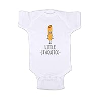 Little Taquito - funny Mexican food Baby Bodysuit gift