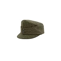 Militaryharbor Gebirgsjager Bergmütze EM Brown Grey Wool Field Cap