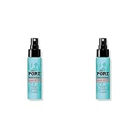 Benefit Cosmetics The POREfessional Super Setter Long Lasting Makeup Spray Travel Size Face Primer 1.0 Ounce (Pack of 2)