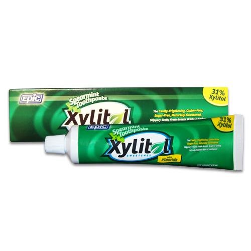 Epic Dental Fluoride and Xylitol Toothpaste, 4.9 Ounce