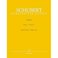 Schubert: Lieder - Volume 1 (Op. 1-25) (High Voice)