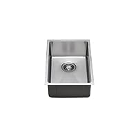 Wells CSU1419-7-1 Commercial Grade 16-Gauge Handcrafted Single Bowl Undermount Kitchen Sink Package, Stainless Steel