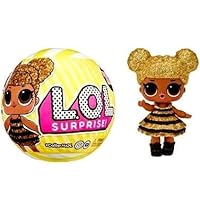 L.O.L. Surprise! 707 Queen Bee Doll with 7 Surprises in Paper Ball- Collectible w/Water Surprise & Fashion Accessories, Holiday Toy, Great Gift for Kids Ages 4 5 6+ Years Old Collectors