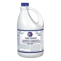 Pure Bright Liquid Bleach, 1 Gallon Bottle - six 1-Gallon Bottles of Bleach.