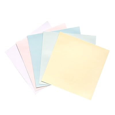 Park Lane 30 Sheet 12 x 12 Pastel Shimmer Cardstock Paper Pack - Cardstock - Paper Crafts & Scrapbooking