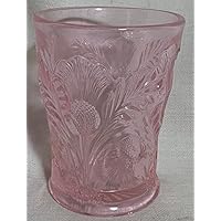 Tumbler - Inverted Thistle - Mosser Glass - USA (Passion Pink)