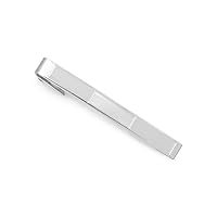 Patterned Tie Bar 925 Sterling Silver Engraveable Patterend Tie Bar Measures 51mm X 6mm Jewelry Gifts for Men