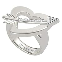 GUESS women stainless-steel wedding-bands size 7