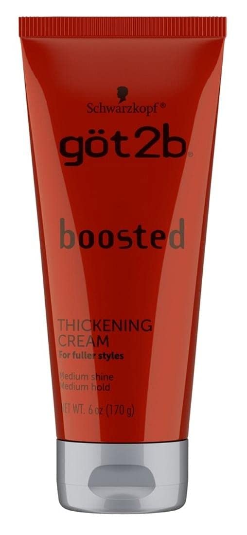 Got 2B Boosted Thickening Cream 6 Ounce (Pack of 6)