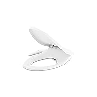 KOHLER 5724-0 PureWash M250 Elongated Bidet Toliet Seat, Manual Non-Electric Bidets for Existing Toilets, Adjustable Bidet Sprayer, White