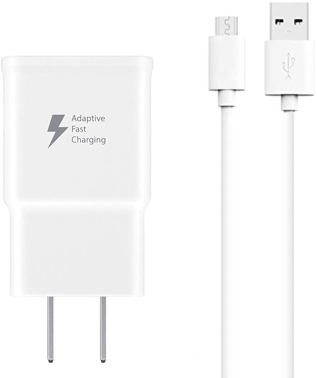 Mua Galaxy S7 Adaptive Fast Charging Wall Charger Kit Set with Micro   USB Cable, Compatible with Samsung Galaxy S7/Edge/S6/Note5/4/S3 (White)  trên Amazon Mỹ chính hãng 2023 | Giaonhan247
