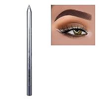 2 in 1 Multicolor Eyeshadow Eyeliner Quick-Drying Metallic Glitter Shimmer Smokey Eye Looks Waterproof Long Lasting Sparkling Eye Shadow Makeup (N)