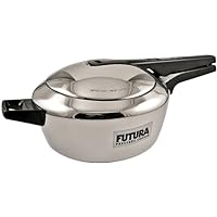 Futura Stainless Steel Pressure Cooker, 5-1/2-Litre