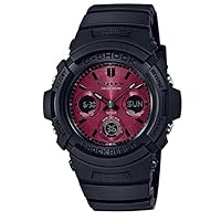 CASIO G-Shock AWR-M100SAR-1A G-Shock Wristwatch, Men's, Analog, Digital, Analog, Digital, Solar, Black, Black