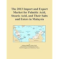 The 2013 Import and Export Market for Palmitic Acid, Stearic Acid, and Their Salts and Esters in Malaysia