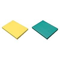 Prang Construction Paper Bundle, Yellow & Turquoise, 9