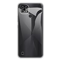 for Oppo Realme C21 Case, Soft TPU Back Cover Shockproof Silicone Bumper Anti-Fingerprints Full-Body Protective Case Cover for Oppo Realme C21 (6.50 Inch) (Transparent)