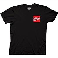 Ripple Junction Coca-Cola Baseball Advert Backprint Drink Adult T-Shirt Officially Licensed