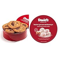 Nutty Delights Duo: Peanut Butter Chunk Decadence and Butter Pecan Meltaway Cookie Gift Extravaganza