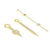 Ewatchparts WATCH HAND COMPATIBLE WITH 40MM ROLEX SUBMARINER 16800 16803 16808 16610 16613 16618 GOLD