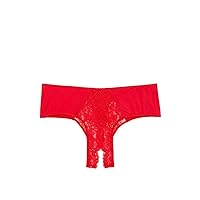 Victoria's Secret Lace Trim T Back Cutout Cheeky Panty, Underwear for Women (XS-XXL)