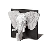 Wall Art Elephant Building Blocks Set; A Wall Decor Set for Adults Who Love Creative Hobbies(1625 Pieces) Toys Gifts for Kid and Adult