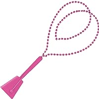 Pink Clacker Plastic Necklace - 36