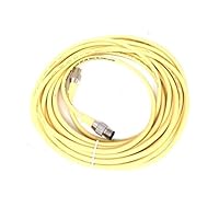 RK4.4T-9-RS4.4T-SUB 9M, 4-PIN, Male Straight/Female Straight, Patch Cord, M12, Yellow PVC