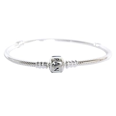 PANDORA Women's Standard 925 Sterling Silver Bead Clasp Charm Bracelet  590702HV (17)