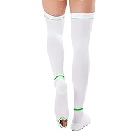 T.E.D. Anti Embolism Stockings Thigh High Knee High for Women Men, 15-20 mmHg Compression TED Hose with Inspect Toe Hole