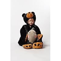 The All New SnooZzoo Children Black Bear Sleeping Bag for Children up to 54 inches Tall.