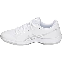 ASICS Women's Gel-Tactic 2 Volleyball Shoes, 7, White/Silver