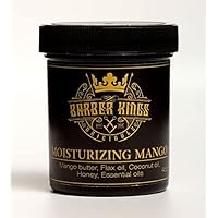 All-Natural Pure Mango Butter Fresh Edible for Face Body Lotion Cream Moisturizer Raw All Skin and Hair Types Dog Friendly Exclusively on Amazon (4 Ounce Jar)