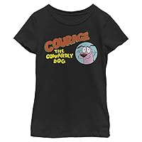 Courage the Cowardly Dog Men's Courage Logo T-Shirt