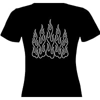 Multi Fire Flame Rhinestone Transfer Bling Iron on for Shirt