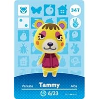 Tammy - Nintendo Animal Crossing Happy Home Designer Series 4 Amiibo Card - 347