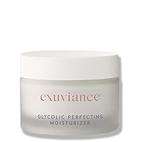 EXUVIANCE Glycolic Perfecting Moisturizer Nighttime Brightening & Resurfacing Antiaging Moisturizer, Non-Comedogenic, Oil-Free, 45 g.