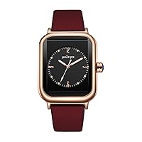 Wrist Watch for Women, Fashion Designed Quartz Analog Women's Watch with Silicone Strap