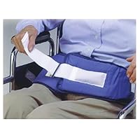 Skil-Care Resident-Release Soft Belts, 26”L x 5”W (Front Pad w/Buckle) 42”L Loop Strap - Additional Comfort for Wheelchair or Geri-Chair Patients, Wheelchair Cushions and Accessories, 301275