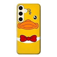 R2760 Yellow Duck Tuxedo Cartoon Case Cover for Samsung Galaxy S24
