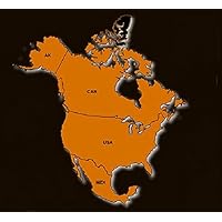 North America GPS Map for Garmin Devices