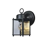Designers Fountain 1161-BK Value Collection Wall Lanterns, Black