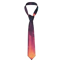 Musical Notes Print Necktie for Men Novelty Design Fashion Funny Neck Tie Cosplay 3.15