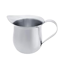 Coffee Pitchers, Stainless Steel Coffee Cappuccino Latte Art Milk Frothing Pitcher Food Grade Coffee Pitcher Cup for Use At Home Cafe Tea Shop Bars (90ml)