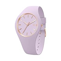 Ice-Watch - ICE glam brushed Lavender - Women's wristwatch with silicon strap
