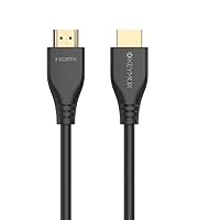 8K HDMI Cable 10ft KEYMOX HDMI 2.1 Cable, 48Gbps Ultra HD High Speed, Support 4K@120Hz & 8K@60Hz, Dynamic HDR,eARC/Ethernet, Compatible with Apple TV,Nintendo Switch,Roku,Xbox Series X/S,PS5,Blu-ray