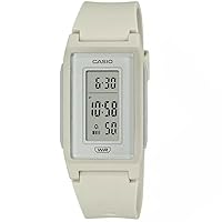Casio Digital Grey Dial Unisex's Watch-LF-10WH-8DF, Grey, strap