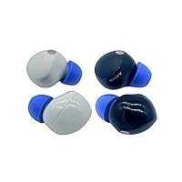 Comply Foam Ear Tips for Sony TrueWireless Earbuds - New Sony XM5, WF-1000XM5, WF-1000XM4, WF-1000XM3, WF-XB700, Ultimate Comfort | Unshakeable Fit | Electric Blue, Assorted, 3 Pairs