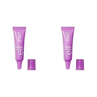 e.l.f. Squeeze Me Lip Balm, Moisturizing Lip Balm For A Sheer Tint Of Color, Infused With Hyaluronic Acid, Vegan & Cruelty-free, Grape (Pack of 2)